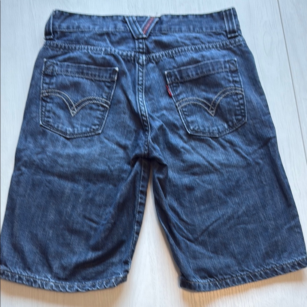 Levi's Blue Denim Shorts Casual Style Size 10 girls